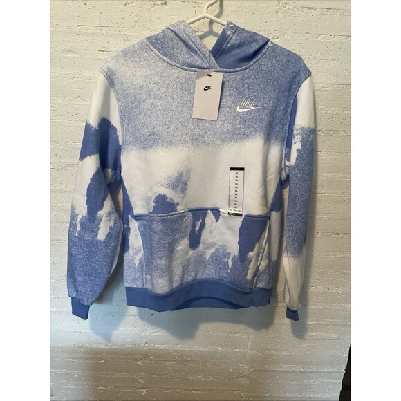 NWT Nike Big Kids Pull Over Sweatshirt Pockets Hood Nwt, XL - Picture 1 of 7